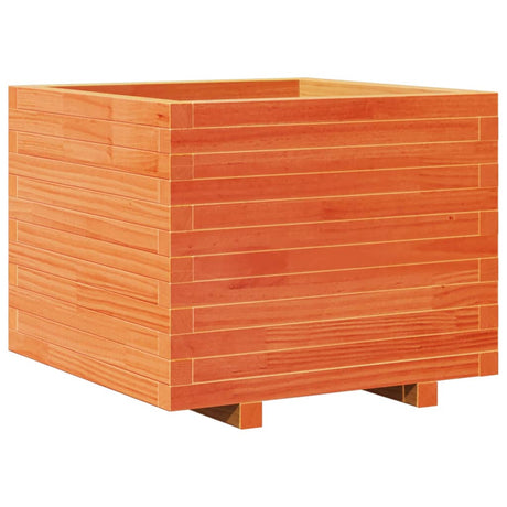 Donica Vidaxx 60x60x49,5 cm z litego drewna sosnowego, kolor brązowy