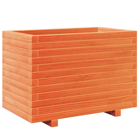 Donica Vidaxx 70x40x49,5 cm z litego drewna sosnowego, kolor brązowy