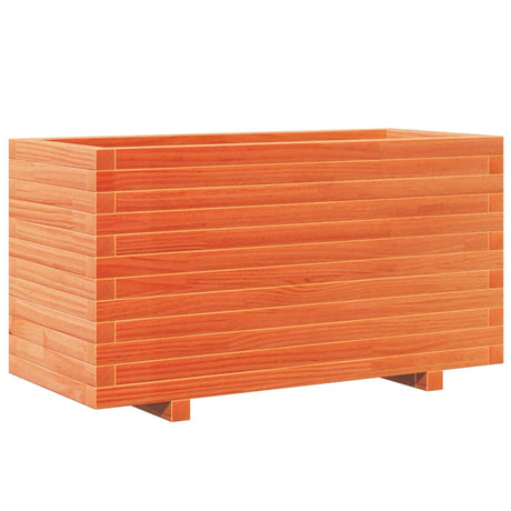Donica Vidaxx 90x40x49,5 cm z litego drewna sosnowego, kolor brązowy