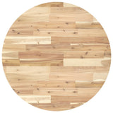 Vidaxl tafelblad rond ø 80x2 cm massief acaciahout