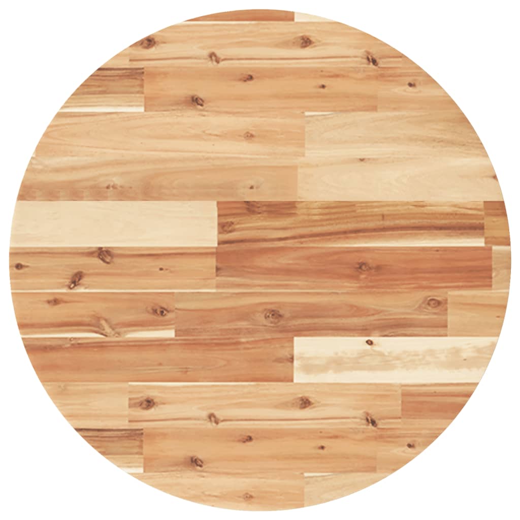 Vidaxl tafelblad rond ø 60x2 cm massief acaciahout
