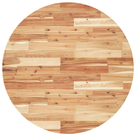 Vidaxl tafelblad rond ø 90x2 cm massief acaciahout
