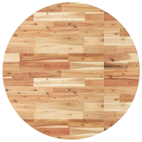 Vidaxl tafelblad rond ø 90x4 cm massief acaciahout
