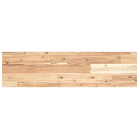 Vidaxl tafelblad rechthoekig 80x20x2 cm massief acaciahout
