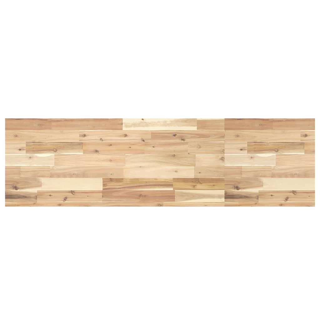 Vidaxl tafelblad rechthoekig 120x40x4 cm massief acaciahout