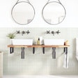 Vidaxl tafelblad rechthoekig 120x40x4 cm massief acaciahout