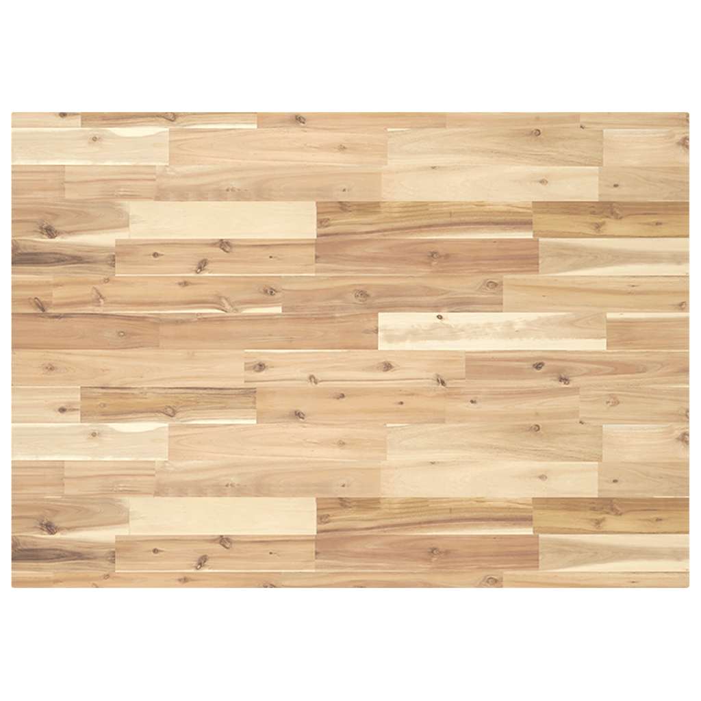 Vidaxl tafelblad rechthoekig 80x70x4 cm massief acaciahout