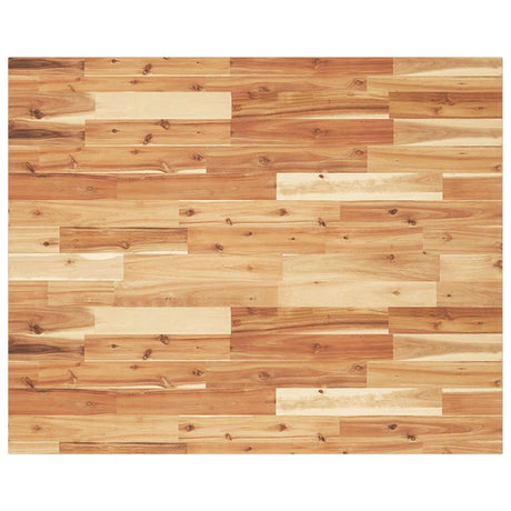 Vidaxl tafelblad rechthoekig 100x80x2 cm massief acaciahout