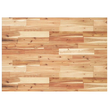 Vidaxl tafelblad rechthoekig 100x70x4 cm massief acaciahout