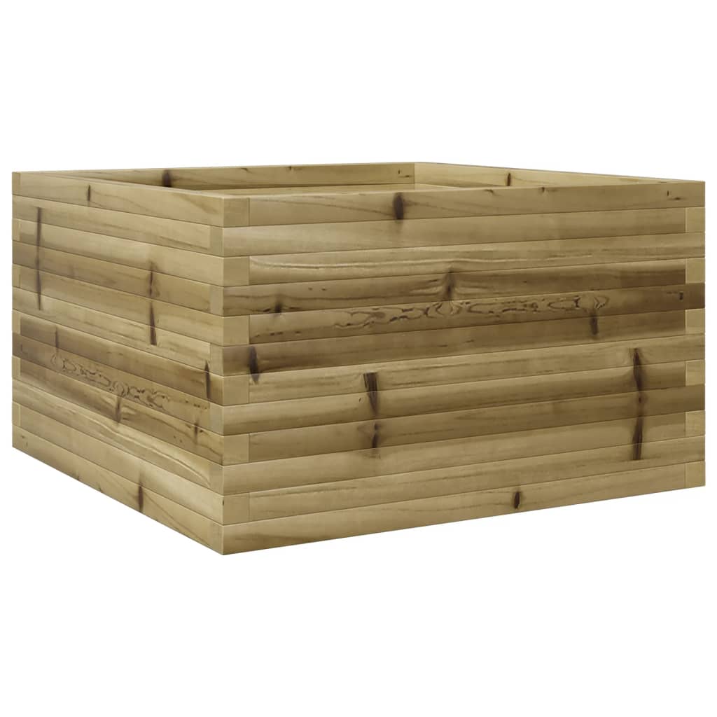 VidaXL Donica 80x80x46 cm, impregnowane drewno sosnowe