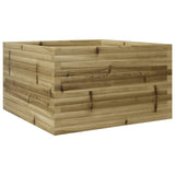 VidaXL Donica 80x80x46 cm, impregnowane drewno sosnowe