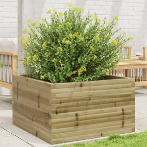 VidaXL Donica 80x80x46 cm, impregnowane drewno sosnowe