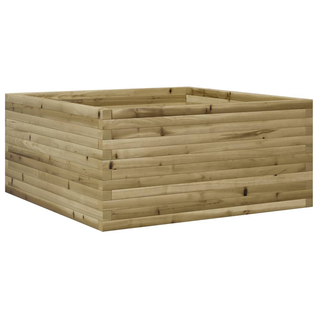 VidaXL Donica 100x100x46 cm, impregnowane drewno sosnowe