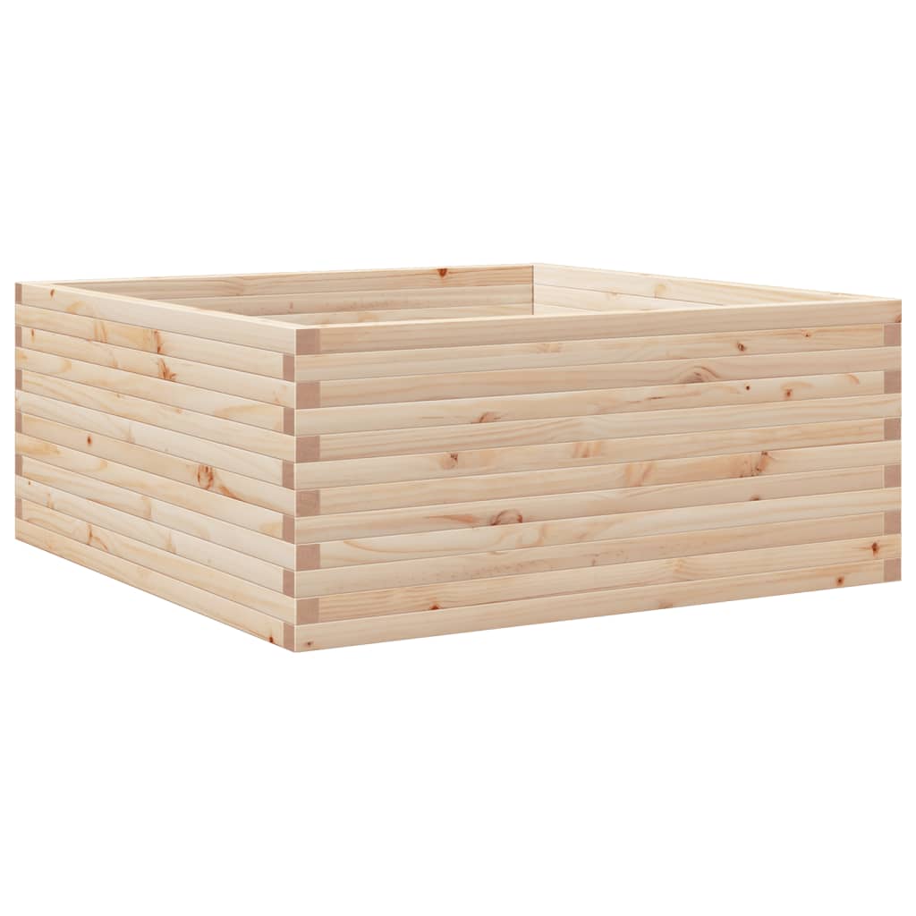 VidaXL Donica 110x110x46 cm z litego drewna sosnowego