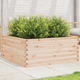 VidaXL Donica 110x110x46 cm z litego drewna sosnowego