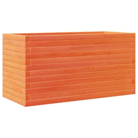 Donica Vidaxx 90x40x46 cm z litego drewna sosnowego, kolor brązowy