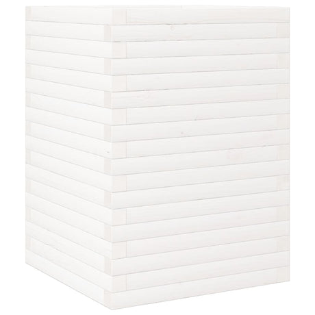 Donica Vidaxx 50x50x68,5 cm z litego drewna sosnowego w kolorze białym