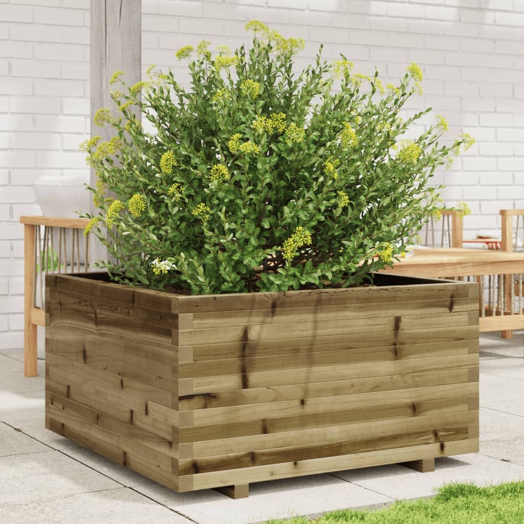VidaXL Donica 90x90x49,5 cm, impregnowane drewno sosnowe