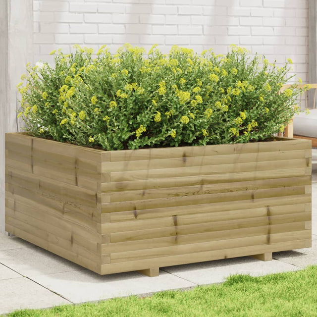 VidaXL Donica 100x100x49,5 cm, impregnowane drewno sosnowe