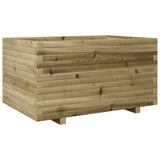 VidaXL Donica 90x60x49,5 cm, impregnowane drewno sosnowe