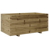 VidaXL Donica 110x60x49,5 cm, impregnowane drewno sosnowe