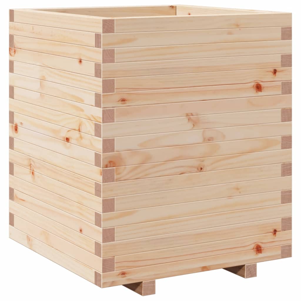 VidaXL Donica 60x60x72,5 cm z litego drewna sosnowego