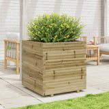 VidaXL Donica 70x70x72,5 cm, impregnowane drewno sosnowe