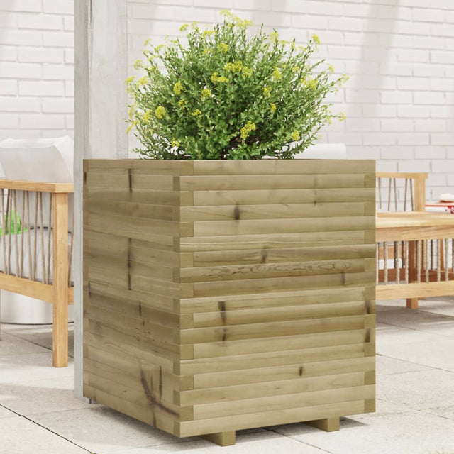 VidaXL Donica 60x60x72 cm, impregnowane drewno sosnowe