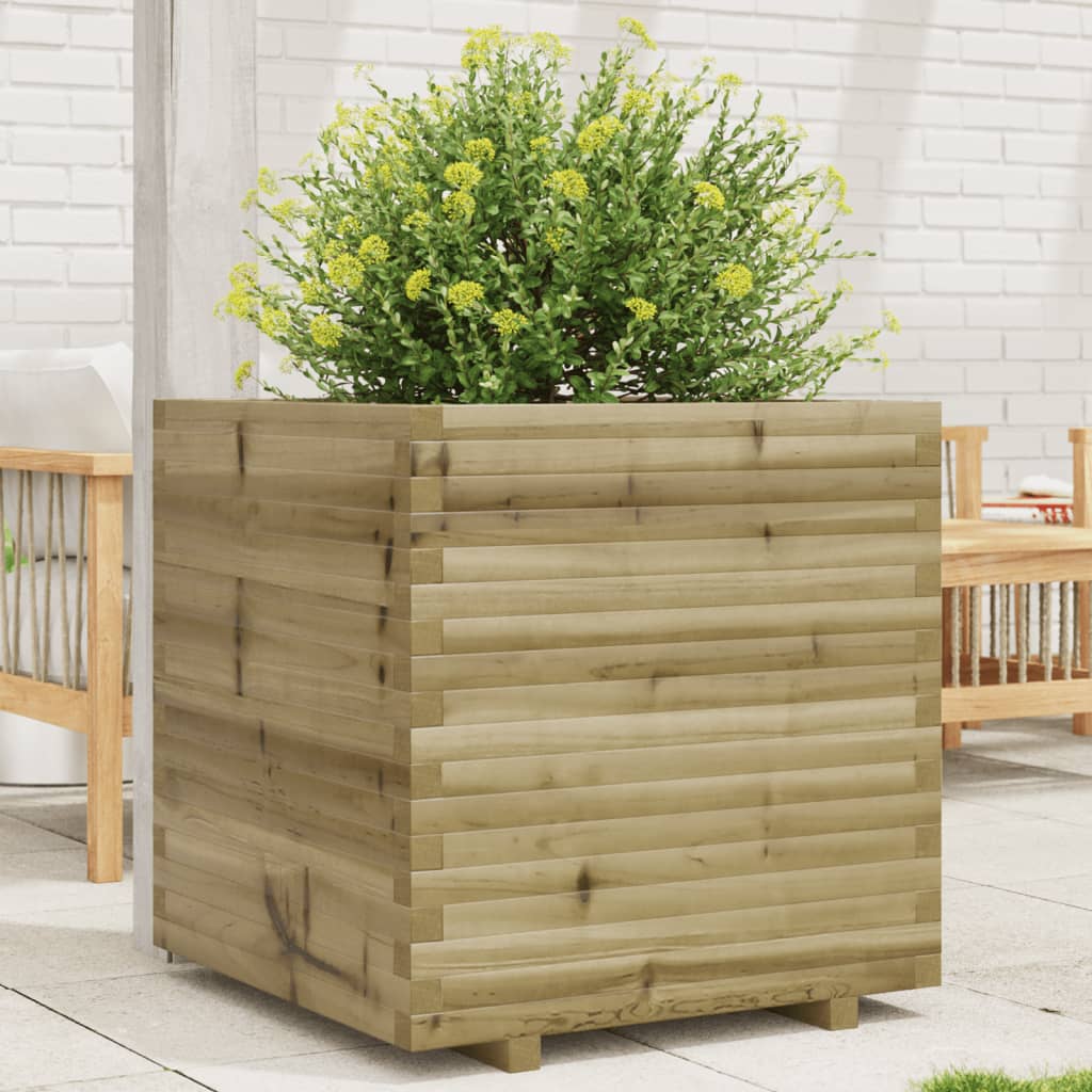 VidaXL Donica 70x70x72 cm, impregnowane drewno sosnowe