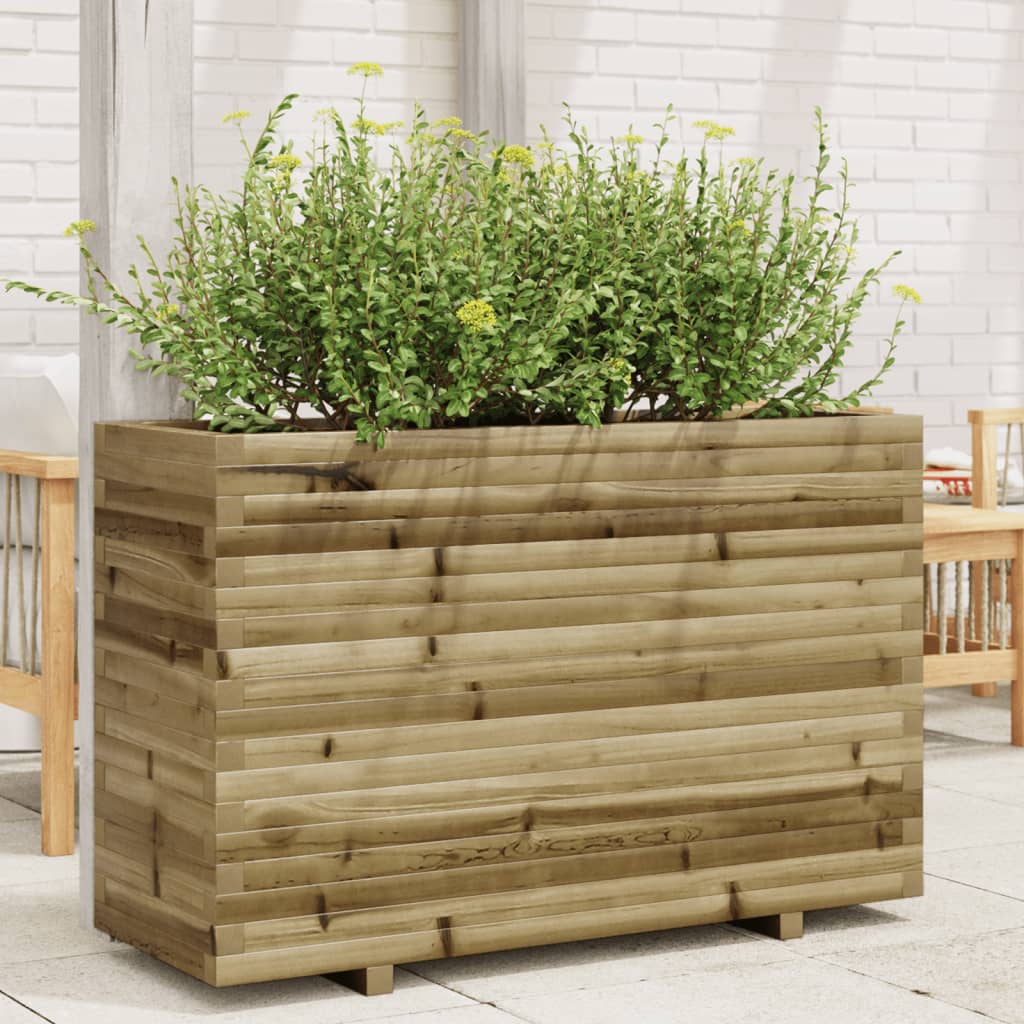 VidaXL Donica 110x40x72 cm, impregnowane drewno sosnowe