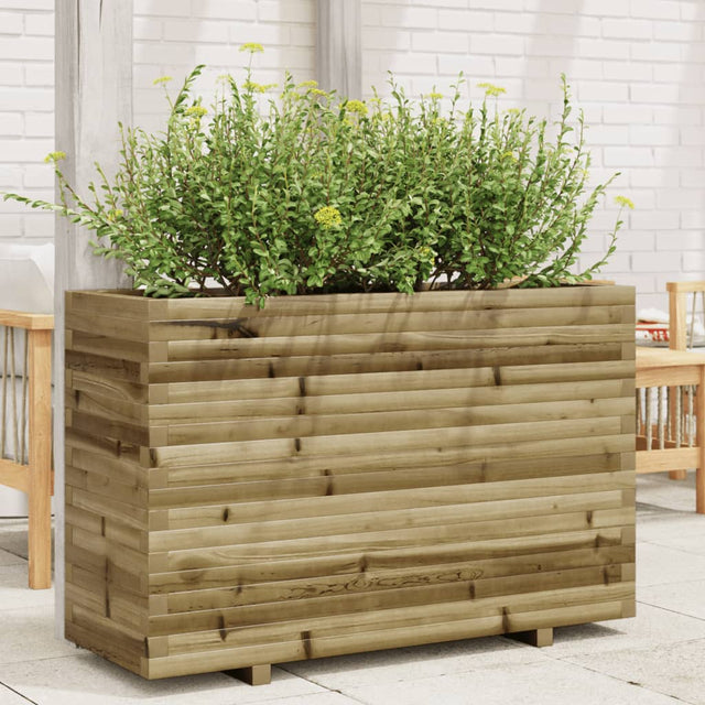 VidaXL Donica 110x40x72 cm, impregnowane drewno sosnowe