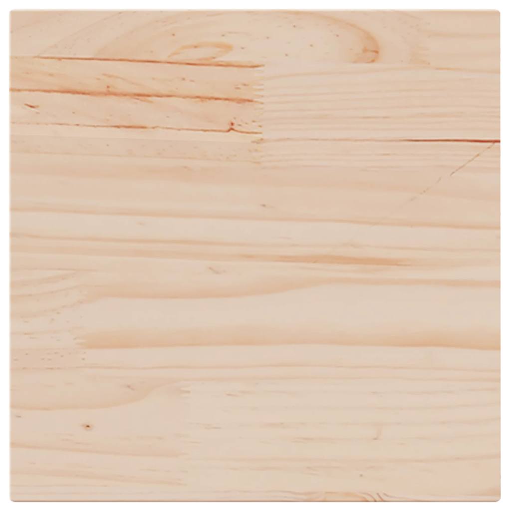 Vidaxl tafelblad vierkant 40x40x1,7 cm massief grenenhout