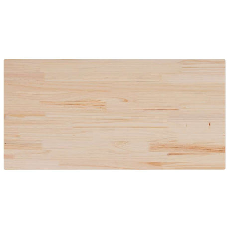 Vidaxl tafelblad rechthoekig 100x50x2,5 cm massief grenenhout