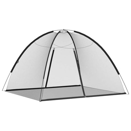 Moskitiera Vidaxx z drzwiami mongolia 220 mesh 200x180x135 cm czarna