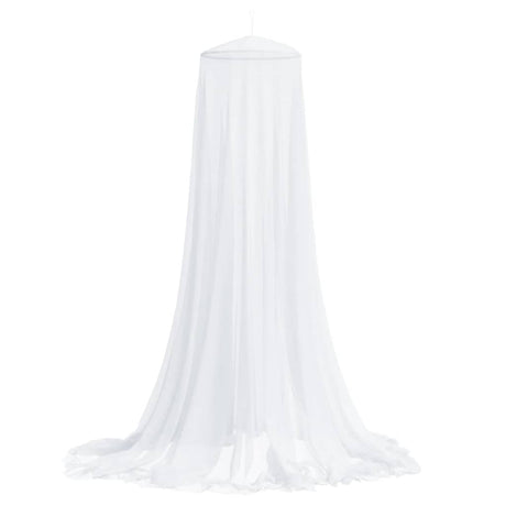 Moskitiera VidaXL do łóżka 220 mesh 56x56x220 cm biała