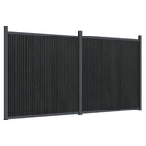VidaXL Panel ogrodzeniowy 353x186 cm HKC szary