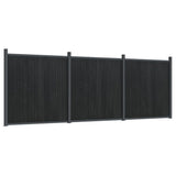 VidaXL Panel ogrodzeniowy 526x186 cm HKC szary