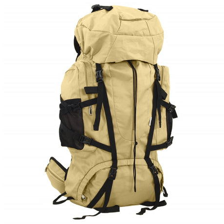 Plecak turystyczny Vidaxl 60 l z tkaniny oxford w kolorze khaki