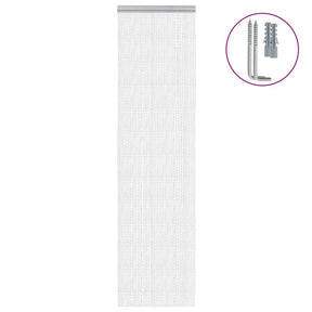 Łańcuchy do zasłon muchowych Vidaxx 56x186 cm aluminium