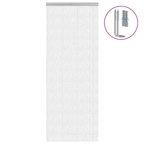 Łańcuchy do zasłon muchowych Vidaxx 80x221 cm aluminium