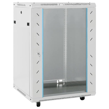 Szafka sieciowa Vidaxxl z kółkami obrotowymi 15u 19 ip20 60x45x86 cm