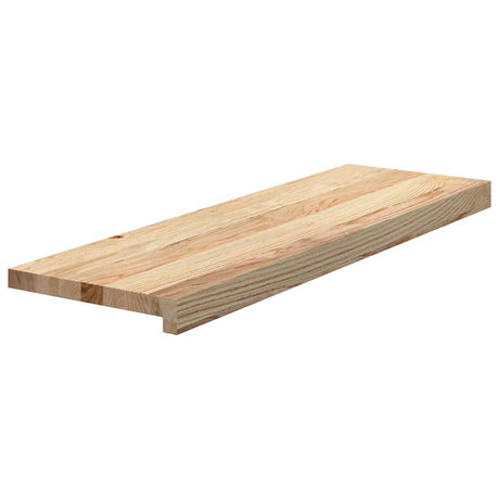 Stopnie schodowe Vidaxx 4 szt. 80x25x2 cm z litego dębu, nieobrobionego