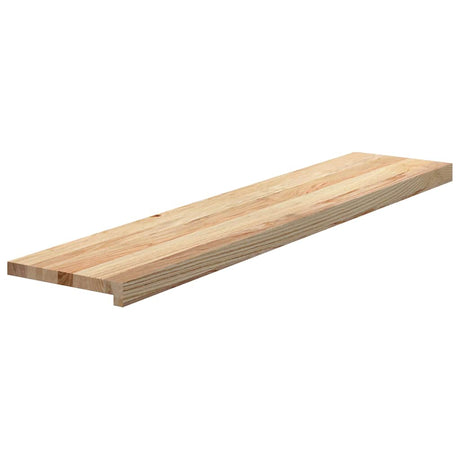 Stopnie schodowe Vidaxx 4 szt. 120x25x2 cm, nieobrobiony, lity dąb