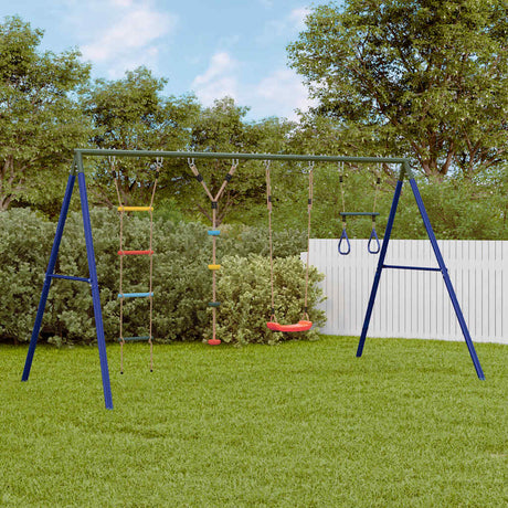 Vidaxl schommelset met schommel, trapeze, ladder en klimtouw