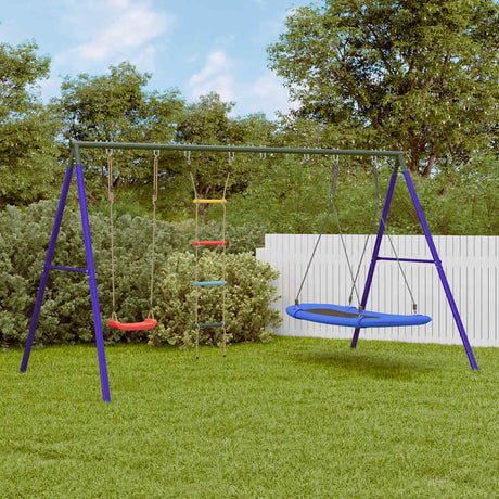 Vidaxl schommelset met schommel, ladder en nestschommel