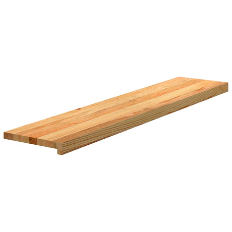 Stopnie schodowe Vidaxx 2 szt. 120x30x2 cm lity dąb jasnobrązowy