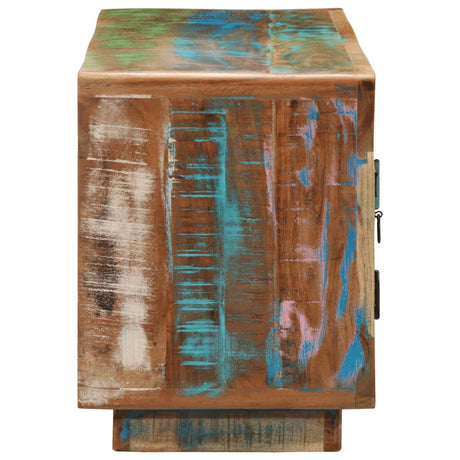 Vidaxl tv-meubel 110x30x40 cm massief gerecycled hout