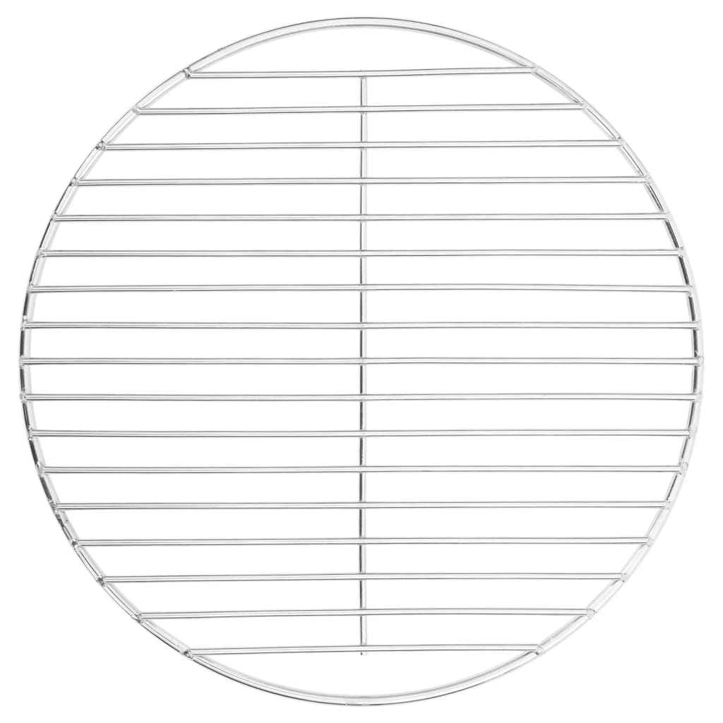 Grill Vidaxx okrągły ø34,5 cm ze stali nierdzewnej 304