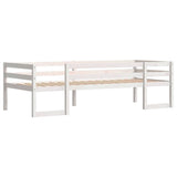 Vidaxl kinderbedframe massief grenenhout wit 90x200 cm