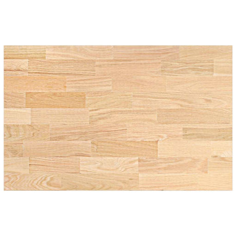 Vidaxl keuken werkblad rechthoekig 100x63,5x4 cm massief eikenhout